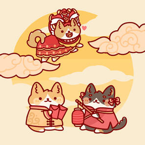 Simple - simpler fur details (recommended for one colored fur chonks)❤