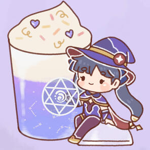 Simple hooman art, perfect for stickers and keychains!❤