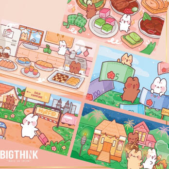 Berruriii x Hachette Livre Hachette Livre is a French publishing book group. Recently, we collaborate with Hachette to create a coloring book called Cozy Colo, which focuses on creating a cozy and warm environment on each pages.